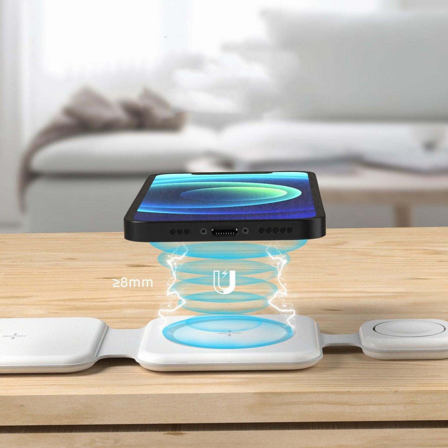 3-in-1 Magnetic Wireless Charger Station - Fast Charging - Mac Mania