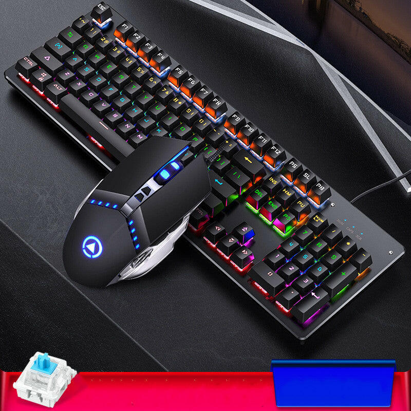 Gaming Punk Wired Keyboard and Mouse Kit - Mac Mania