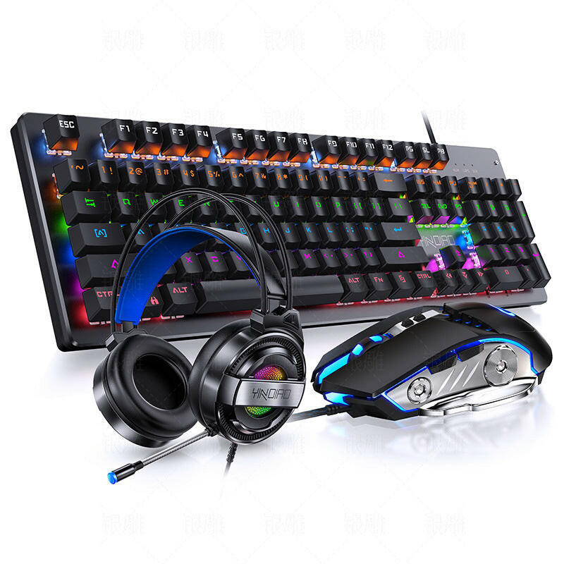 Gaming Punk Wired Keyboard and Mouse Kit - Mac Mania