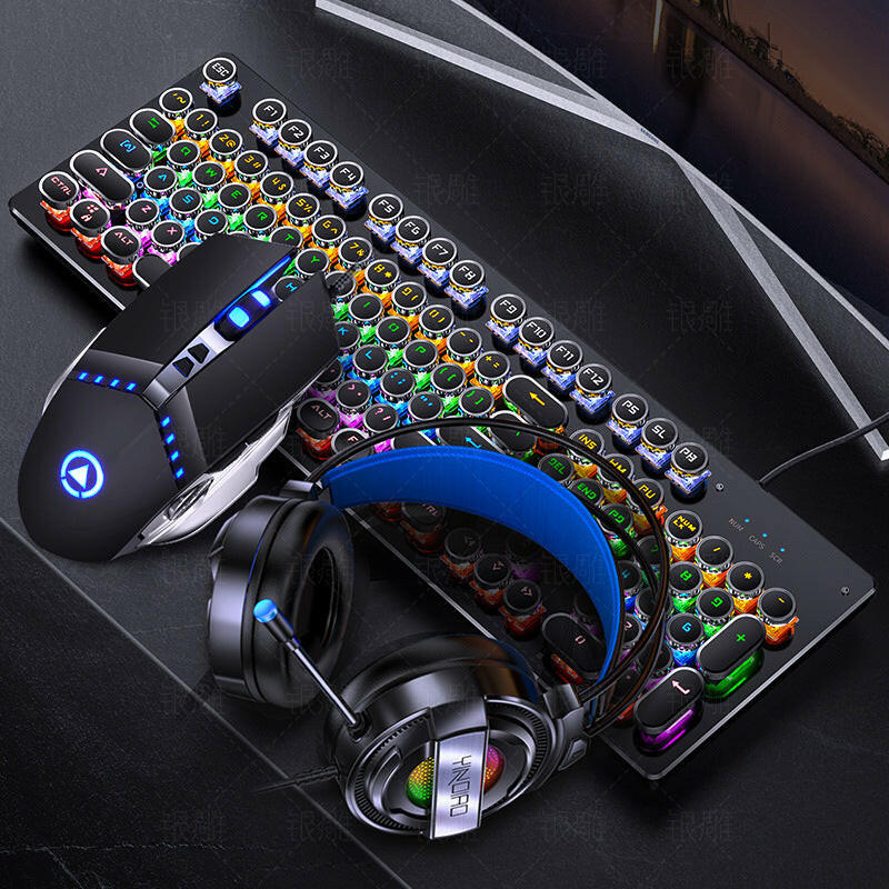 Gaming Punk Wired Keyboard and Mouse Kit - Mac Mania