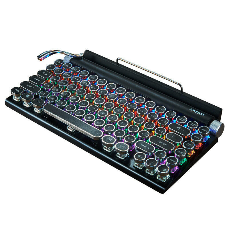 Dot retro typewriter mechanical keyboard - Mac Mania