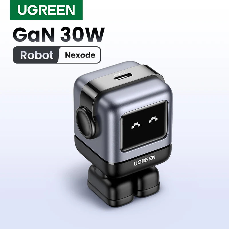 UGREEN 30W GaN Charger Robot Design PD Fast Charger - Mac Mania