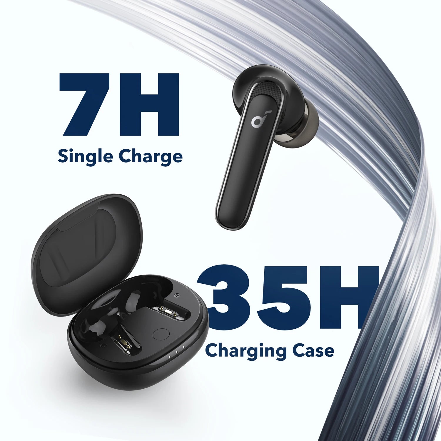 Anker Soundcore Life P3 Noise Cancelling wireless Earbuds, bluetooth earphones, Thumping Bass, 6 Mics for Clear Calls - Mac Mania