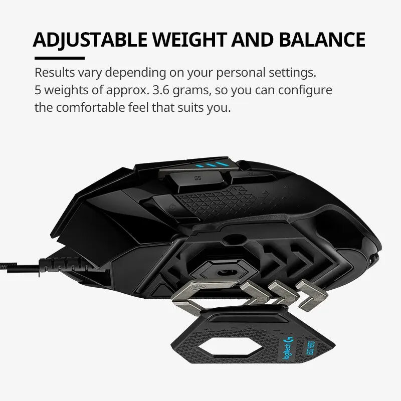 Logitech G502hero Master Wired Gaming Mouse 502 Esports Machinery Eat Chicken Macro CS Programming Peripheral - Mac Mania