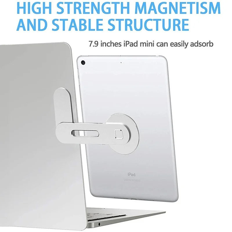 Magnetic Phone Stand for iPhone 13/12 Series Laptop Side Mount - Mac Mania