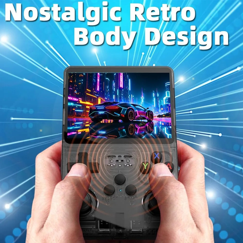 R36S Handheld Game Console 21000 Games 20 Classic Emulator Children Portable Video Gaming Console Kids Mini Retro Game Machine - Mac Mania