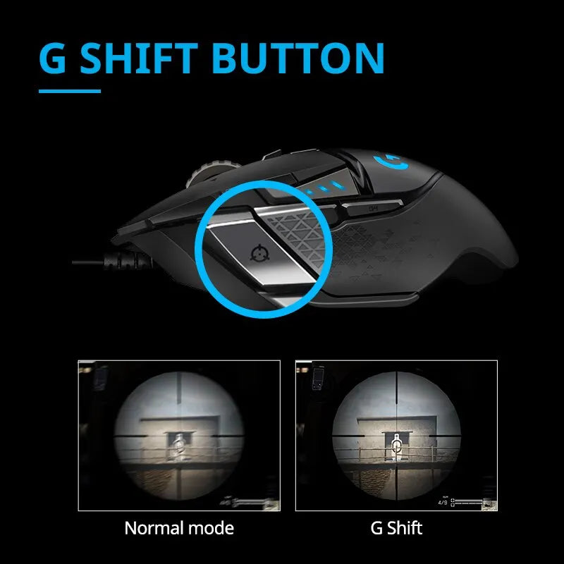 Logitech G502hero Master Wired Gaming Mouse 502 Esports Machinery Eat Chicken Macro CS Programming Peripheral - Mac Mania