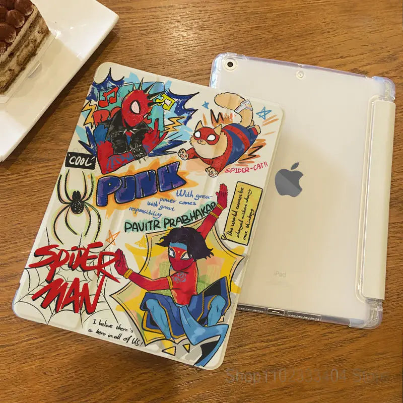 Cute Cartoon Tablet Case for iPad - Anti-drop Airbag Protective Cover - Mac Mania