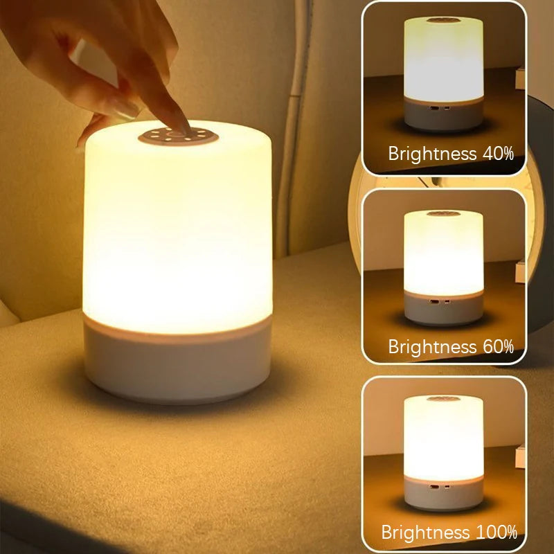 Dimmable Bedside LED Night Lights - Touch Reading Lamps - Mac Mania