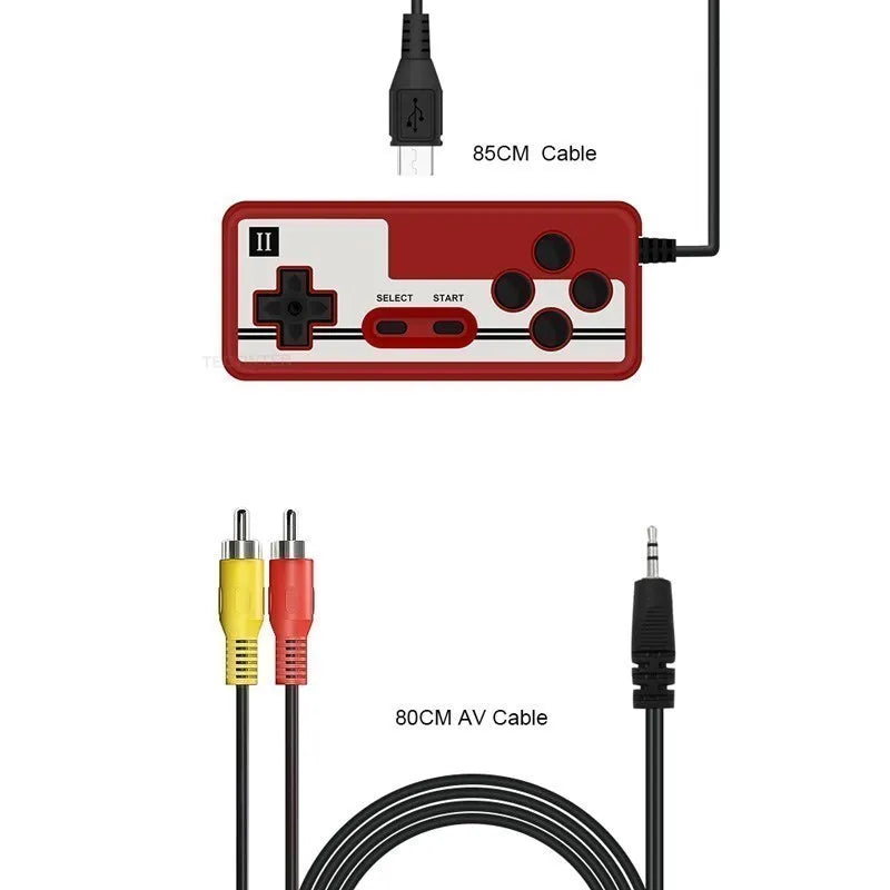 8-Bit Mini Video Game Console Built in 500 Games Retro Portable Console Handheld Game Player AV Output For Kids Gift Game Boy - Mac Mania