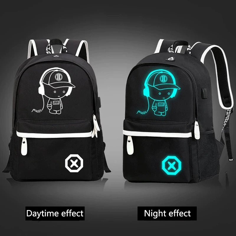 Luminous Music Boys USB Backpack Set - Mac Mania