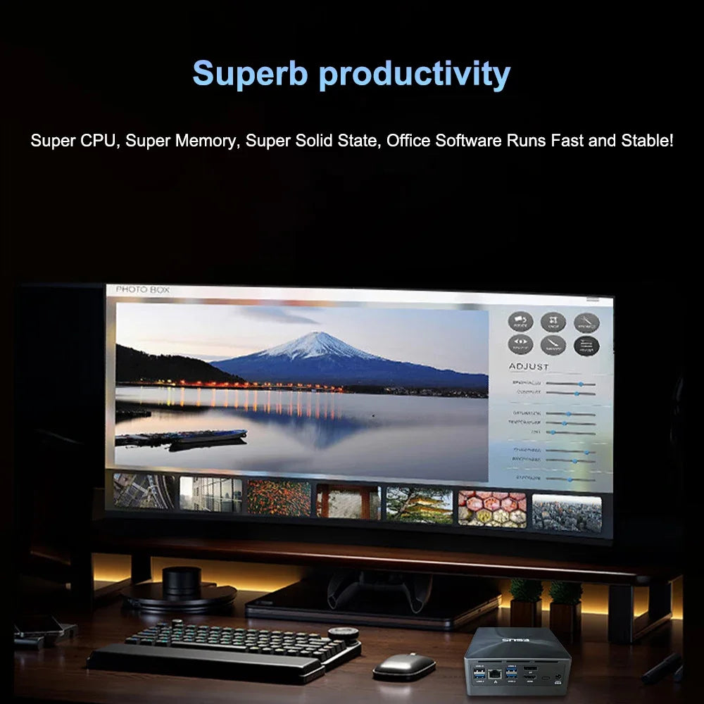 ESUS Mini PC Intel 11th Gen N95 Mini Pocket PC N95 1000M WiFi6 PC Gamer Desktop Gaming PC Computer Win 11 diy gaming computer - Mac Mania