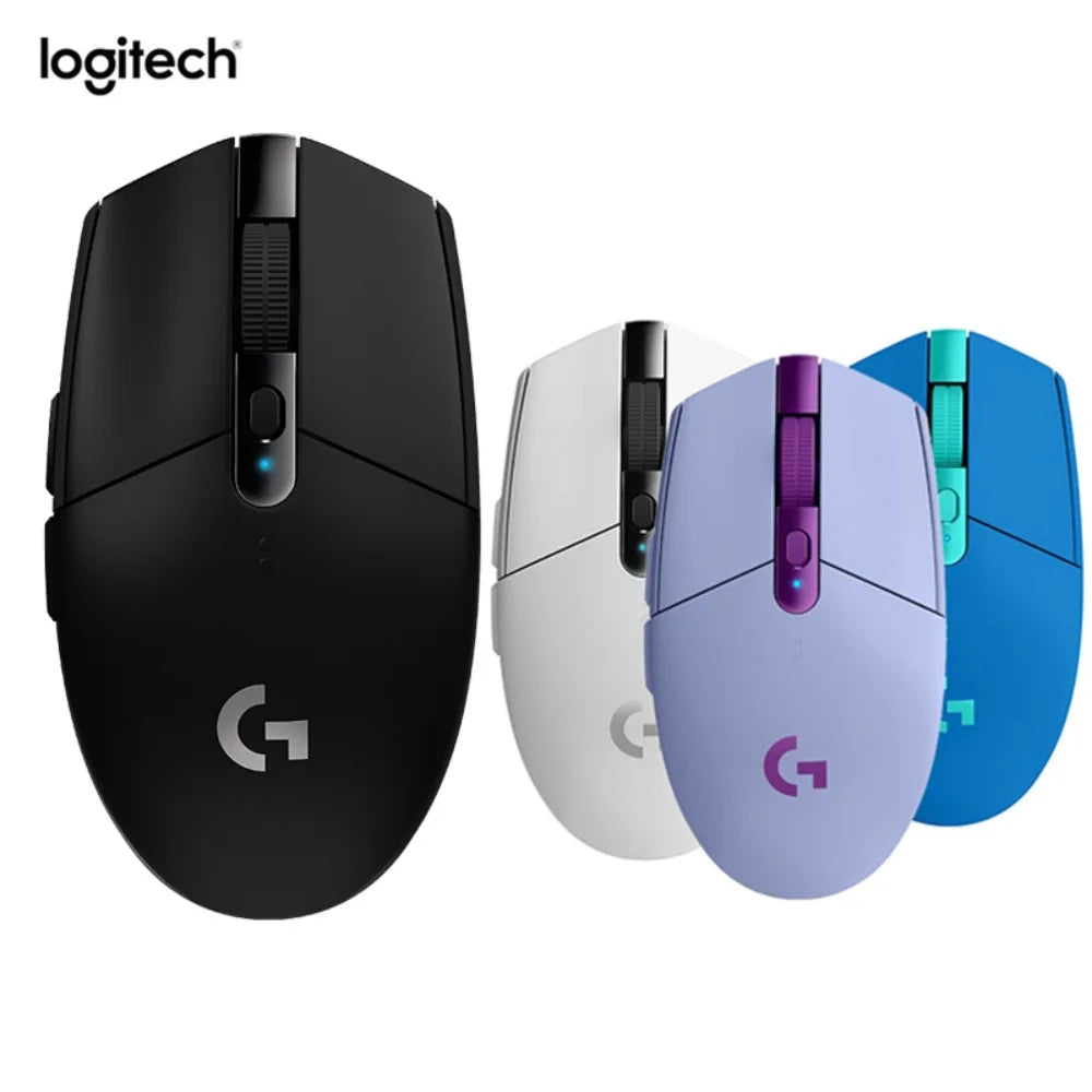 Logitech G304 Ligthspeed Wireless Gaming Mouse, Hero 12K Sensor, 12000DPI, 6 Programmable Buttons, Compatible PC MacOS logitech - Mac Mania