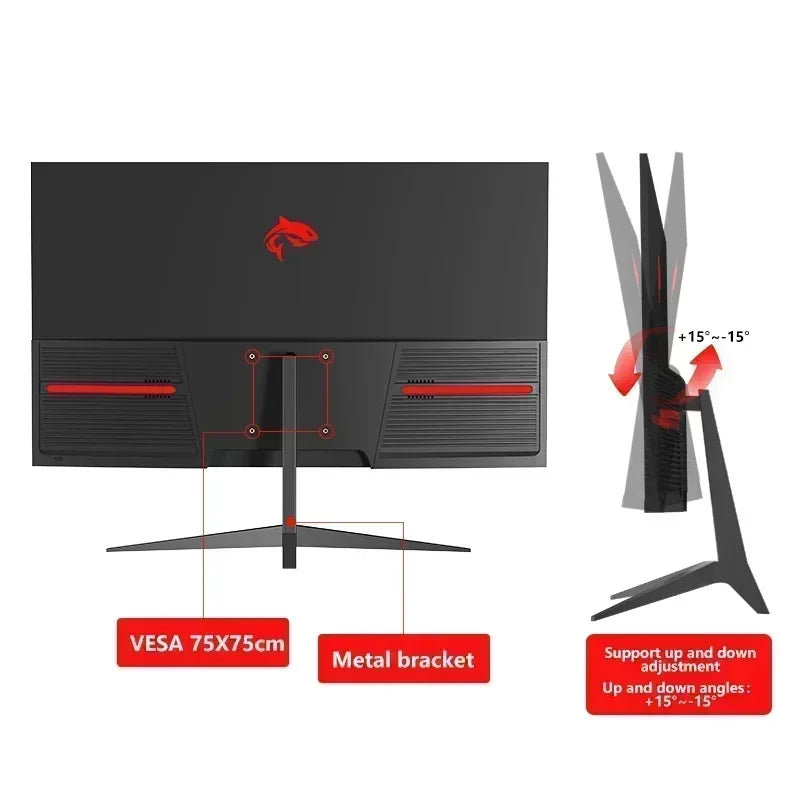 165Hz 24 Inch Curved Gaming Monitor - HDMI Compatible - Mac Mania