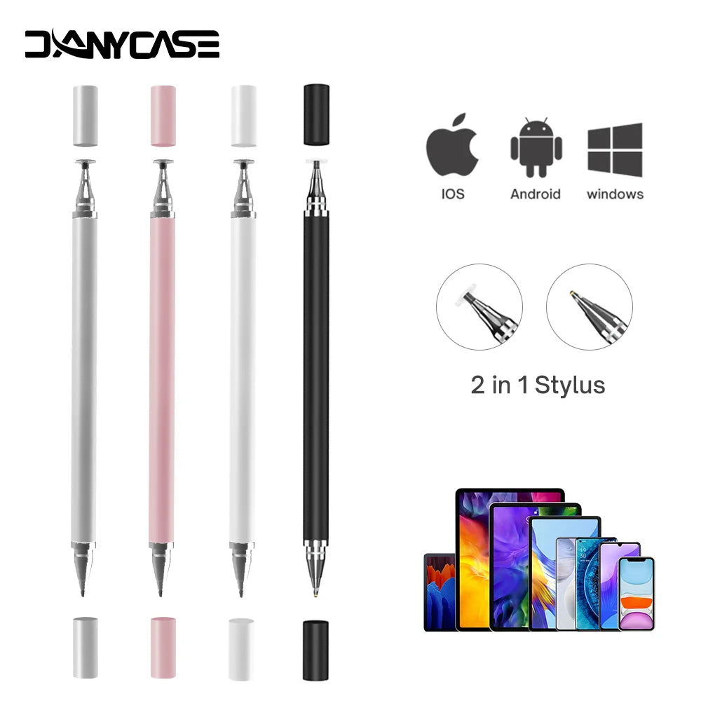 2-in-1 Universal Stylus Pen for Tablet & Mobile Devices - Mac Mania