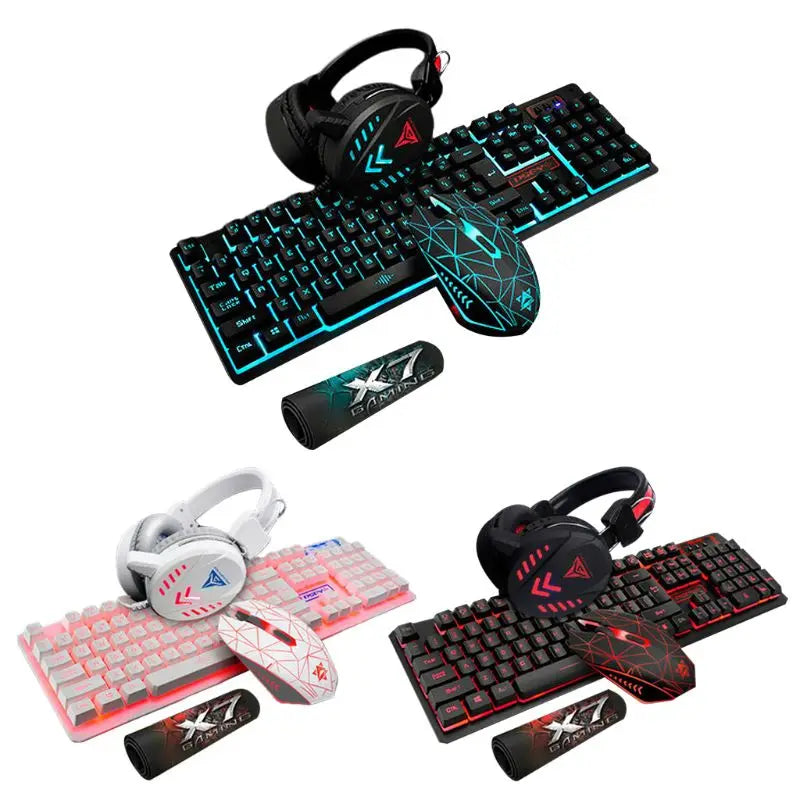 4Pcs Set K59 Mechanical Gaming Kit - Mac Mania