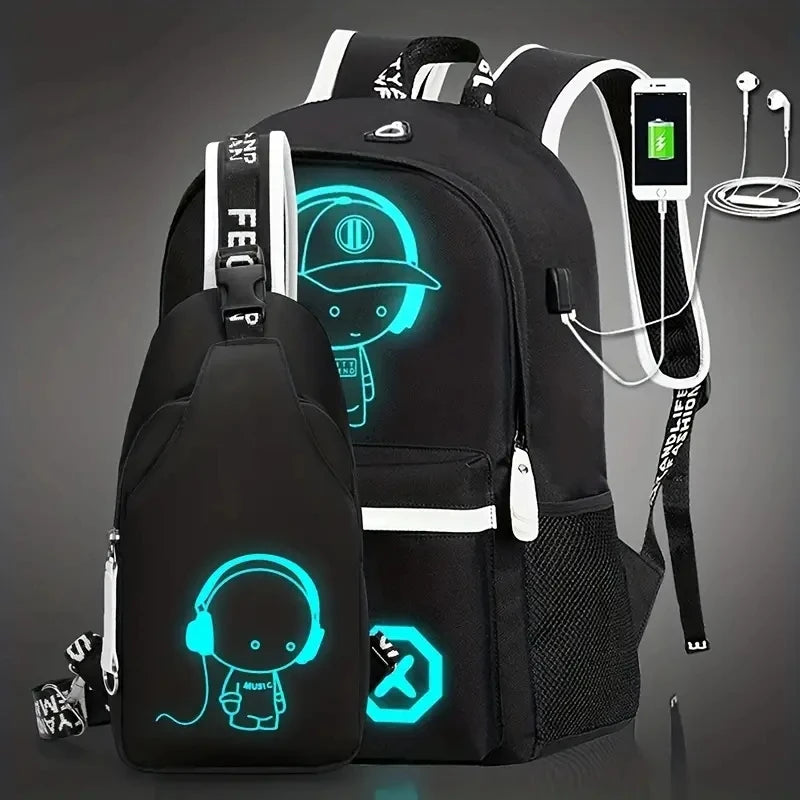 Luminous Music Boys USB Backpack Set - Mac Mania