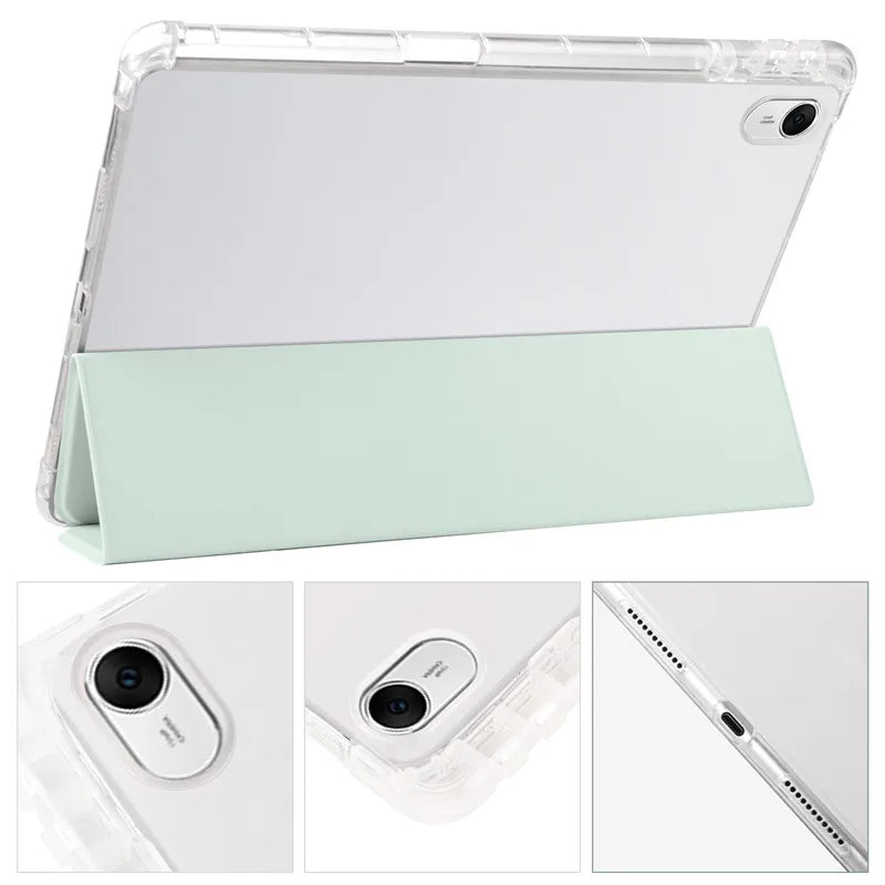 Luxury Trifold Leather Case for Huawei MatePad SE 11 with Pen Holder - Mac Mania