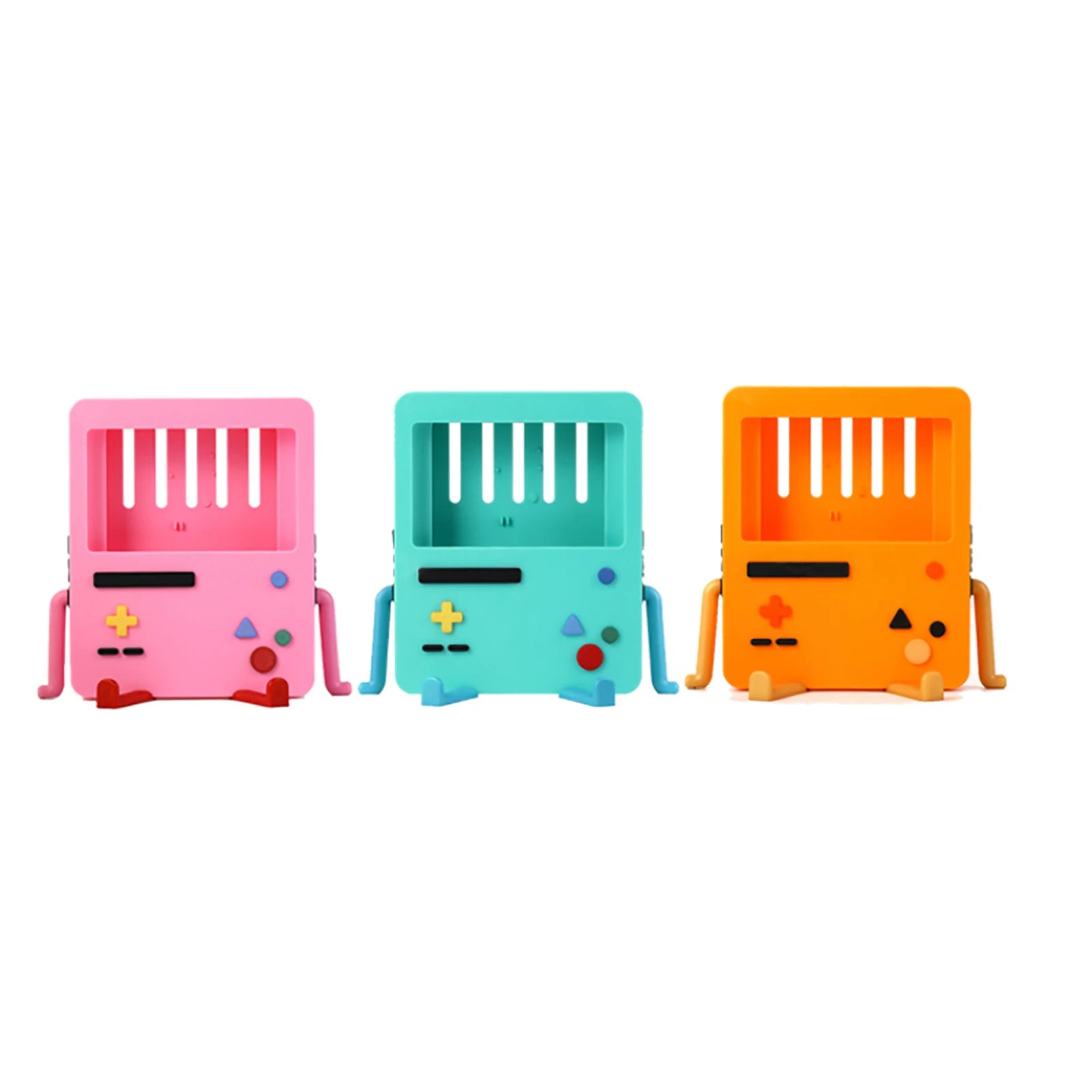 Cute Cartoon SWITCH BMO Stand - Multi Color Silicone Handheld Game Screen Support - Mac Mania