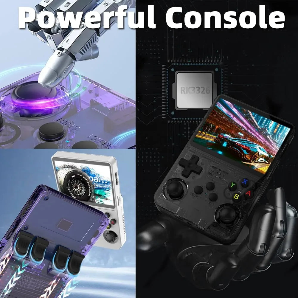 R36S Handheld Game Console 21000 Games 20 Classic Emulator Children Portable Video Gaming Console Kids Mini Retro Game Machine - Mac Mania