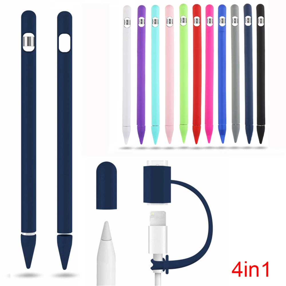 Colorful Silicone Cover for Apple Pencil 1st Gen - Mac Mania