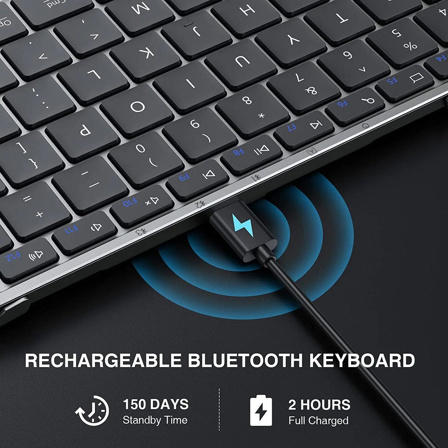 ProtoArc XK01 Bluetooth Wireless Keyboard with Numeric Keypad - Mac Mania