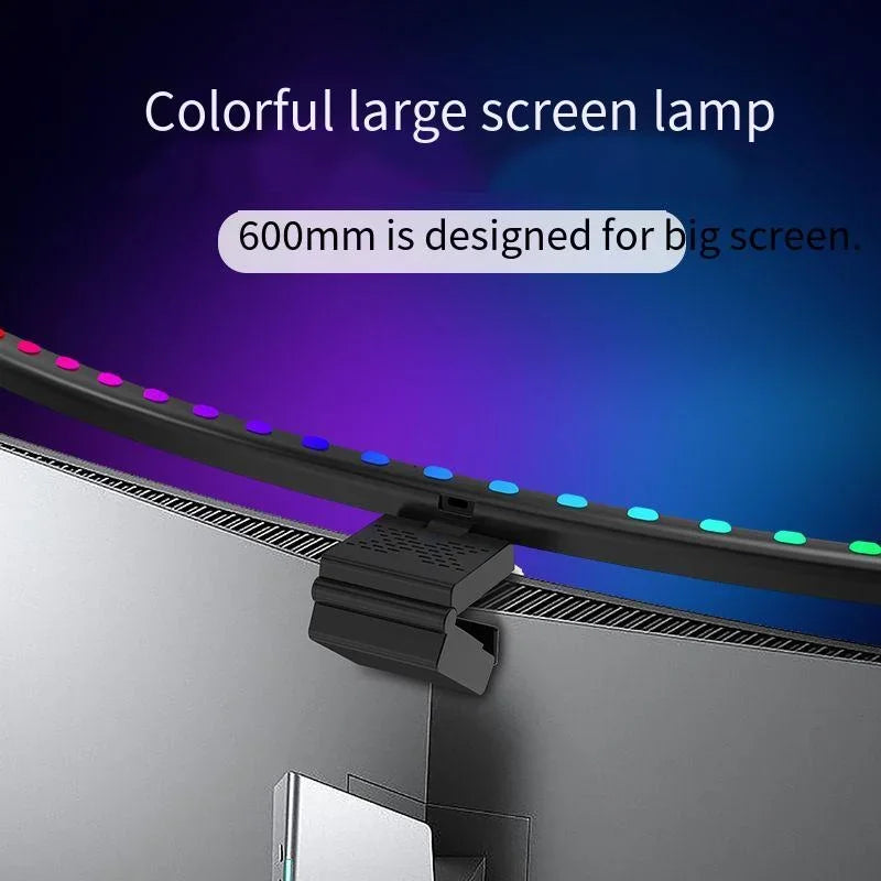 New Large Screen Curved LED Desk Lamp - Mac Mania