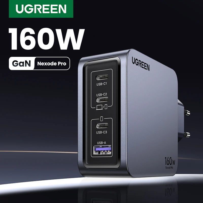 UGREEN 160W GaN Charger PD3.1 Type C QC4.0 3.0 - Mac Mania