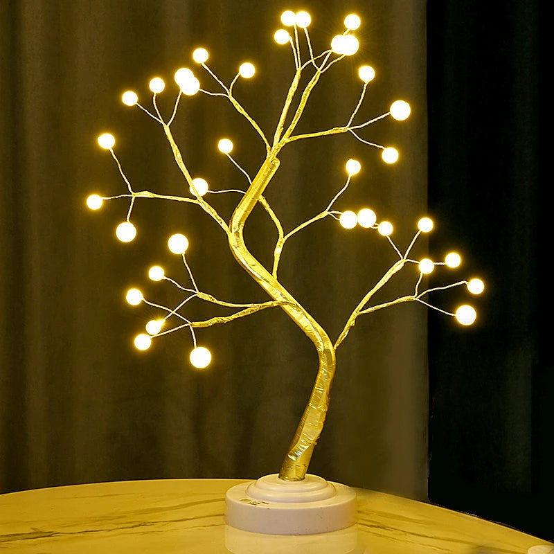 Cherry Blossom Tree Night Light LED Lamp Decoration - Mac Mania