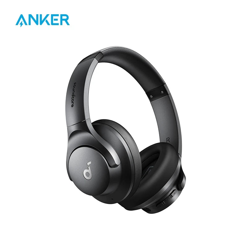 soundcore by Anker Q20i Hybrid Active Noise Cancelling Headphones Wireless Over-Ear Bluetooth 40H Long ANC Playtime - Mac Mania