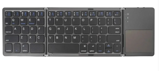 Mini Wireless Foldable Keyboard with Touchpad