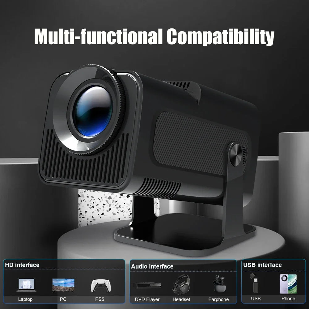 New Android 11 4K Native 1080P HY320 Projector - Mac Mania