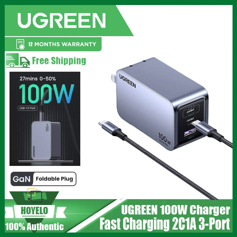 UGREEN GaN USB C Charger - Fast Charging Travel Charger - Mac Mania