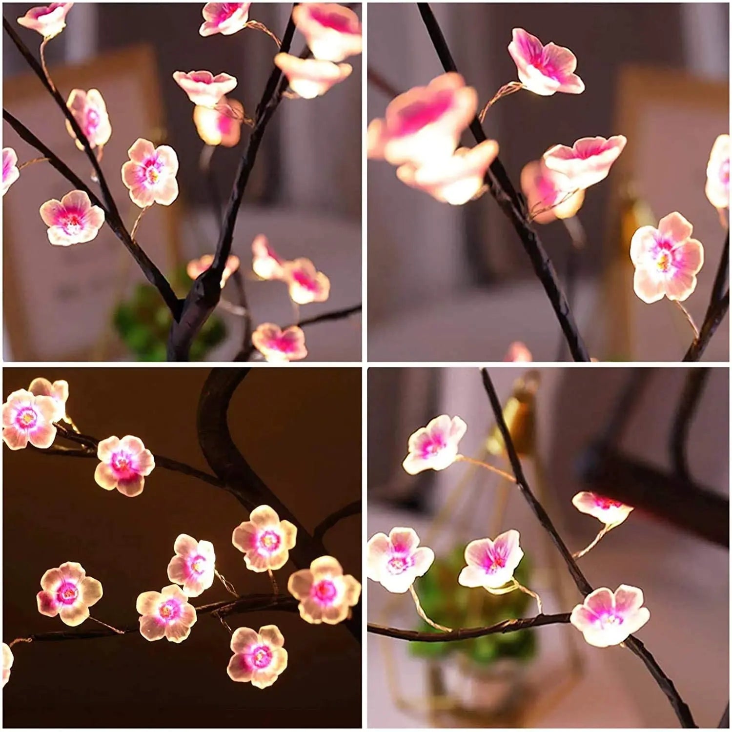 Cherry Blossom Tree Night Light LED Lamp Decoration - Mac Mania