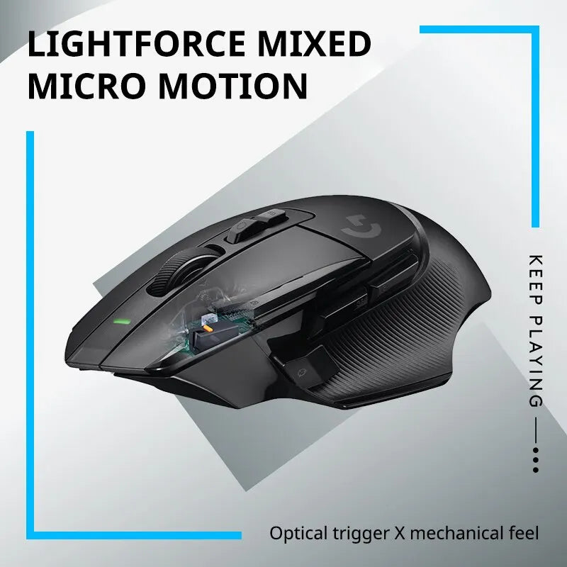 Logitech (G) G502 X Advanced Edition New Optical-mechanical Hybrid Micro HERO Engine Gaming Mouse - Mac Mania