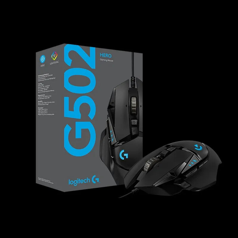 Logitech G502hero Master Wired Gaming Mouse 502 Esports Machinery Eat Chicken Macro CS Programming Peripheral - Mac Mania