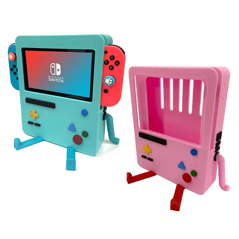 Cute Cartoon BMO Stand for Switch - 2pcs Set - Mac Mania