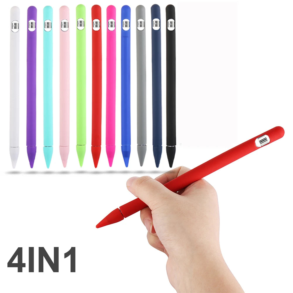 Colorful Silicone Cover for Apple Pencil 1st Gen - Mac Mania